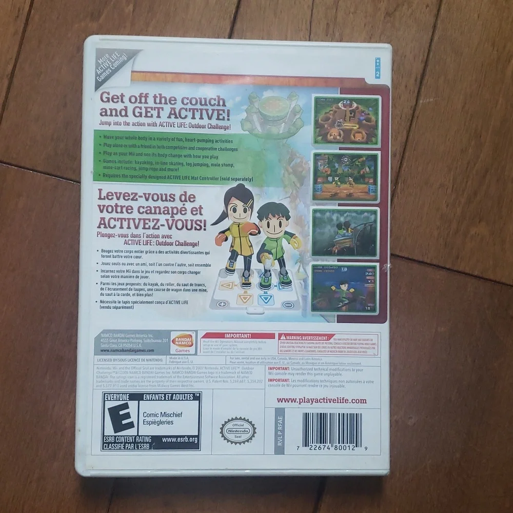 Nintendo Wii Active Life: Outdoor Challenge - White